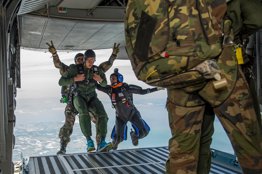 Forum Education nationale et Armée de l'air le 23 mai 2015 sur la BA701 de Salon de Provence.