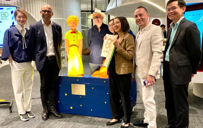 The Little Prince has landed in Punggol Regional Library in Singapore!