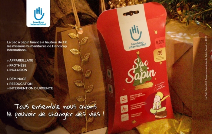 The Little Prince makes his return on Handicap International’s Christmas Tree Bag